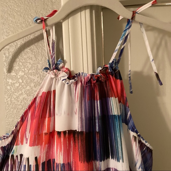 Anthropologie NWOT trapeze maxi dress - Picture 3 of 5